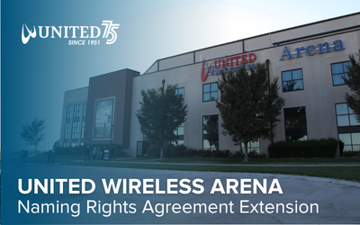 United Extends United Wireless Arena Naming Rights Partnership